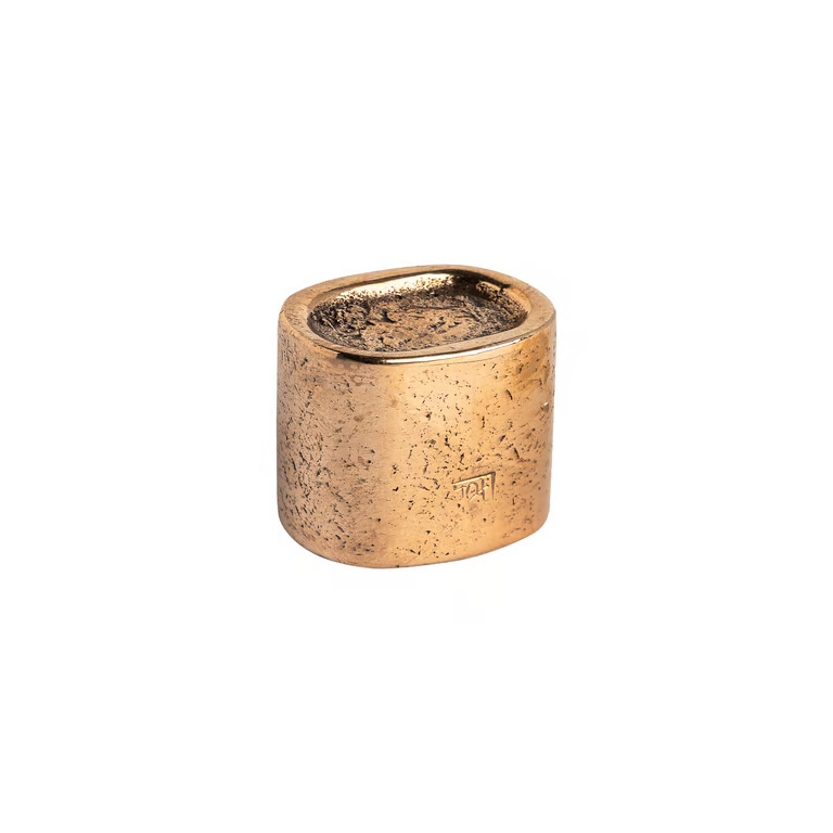 dauby STUK MEUBELKNOP PCASTO-25 | RUW BRONS GEPOLIJST (RBP)