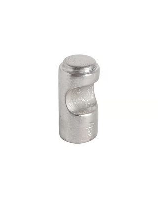 dauby STUK MEUBELKNOP PTUKAN-38 | MAT WIT BRONS (WBS)