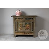 Oud Beschilderd Dressoir | China | H92 x B102 x D43 cm