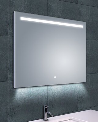 Wiesbaden Ambi One - Condens-vrije Spiegel met LED Verlichting - 80 x 60 cm