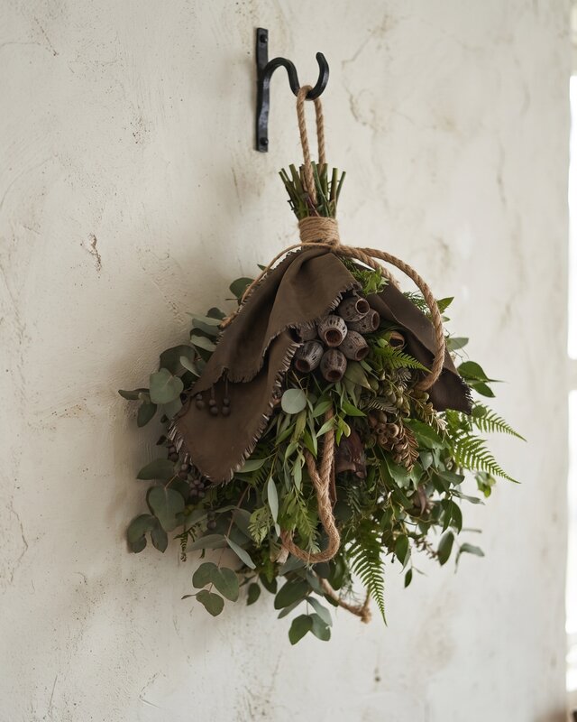 Rene Houtman Decolint Leem 95x14 cm Kerst/Najaar Decoratie