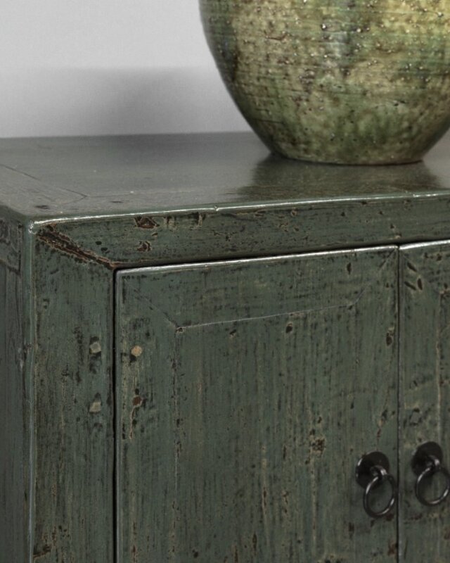 Be-Uniq Oud TV-Dressoir | Groen | China | H60 x B176 x D42 cm
