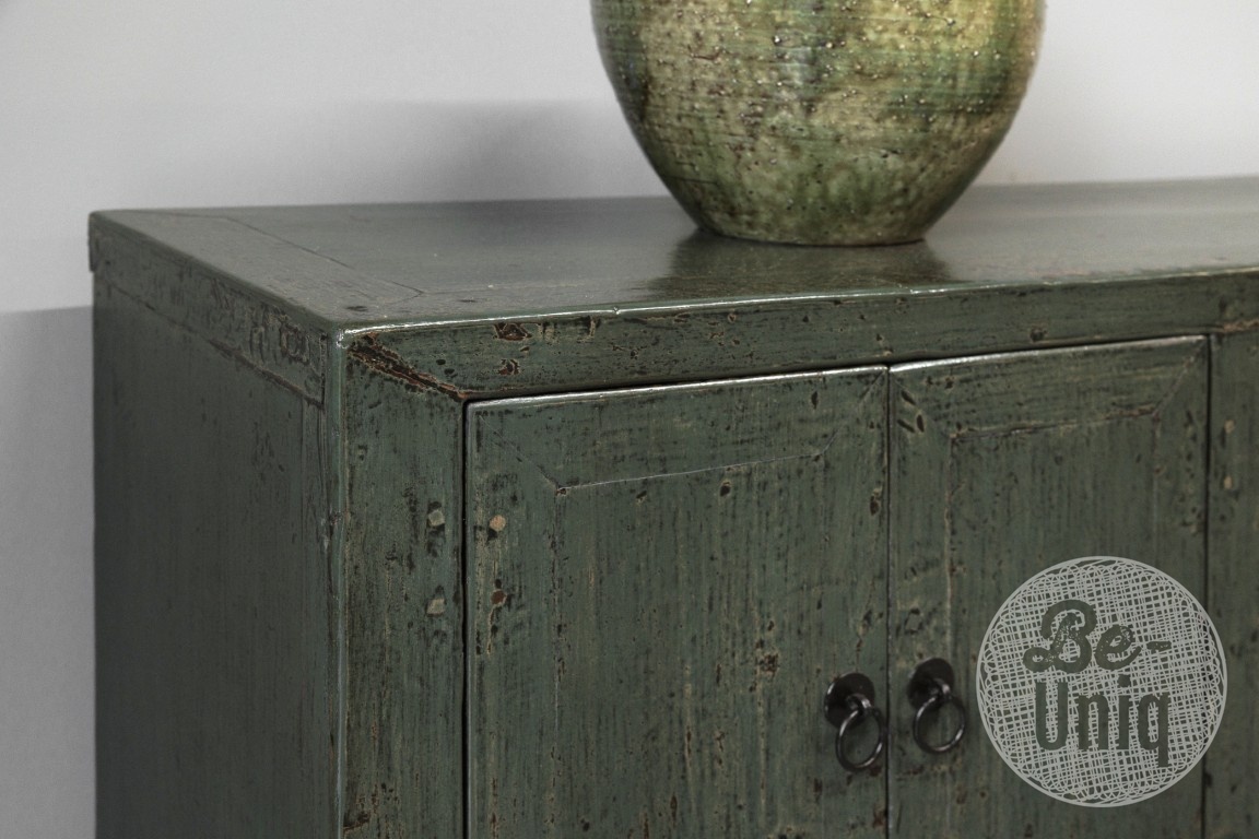 Be-Uniq Oud TV-Dressoir | Groen | China | H60 x B176 x D42 cm
