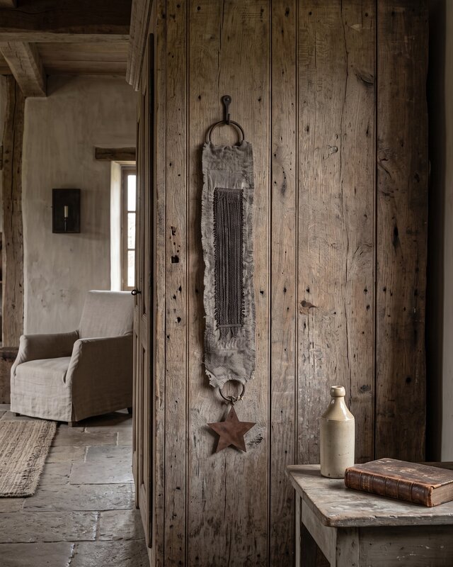 Rene Houtman Deurhanger Boho 110 x 15 Cm Bruin Kerst Decoratie