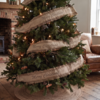 Kerstboomlint Boho 210 x 18  Cm Decoratie