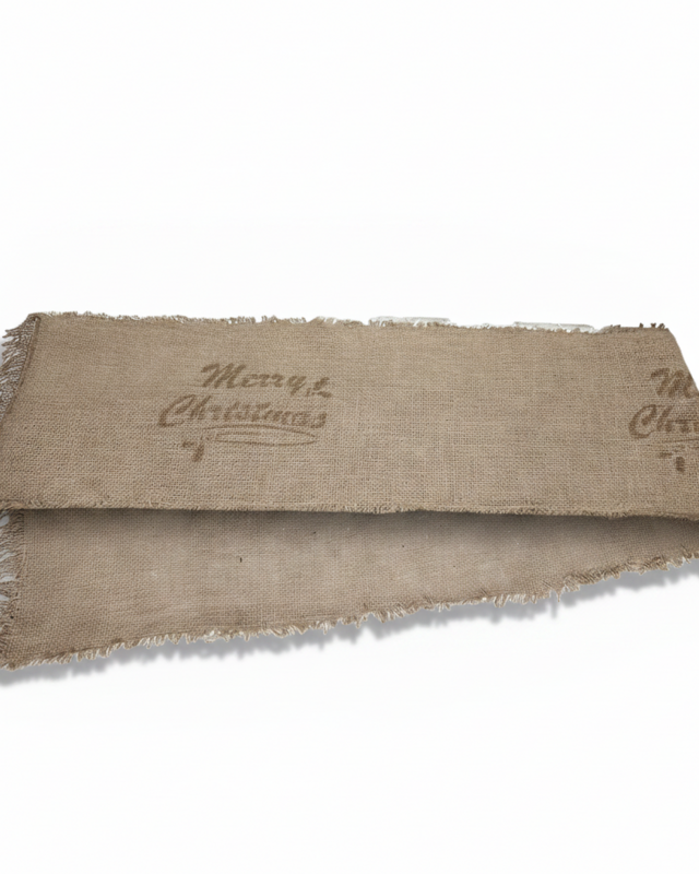 Rene Houtman Tafelloper Boho Merry Christmas 220 x 35 Cm Kerst Decoratie