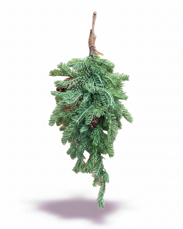 Rene Houtman Abies Procera Kunsttak | Groen | Kerst Decoratie
