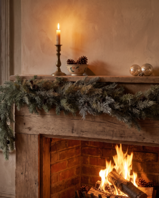 Rene Houtman Ceder Guirlande Kunsttak | Kerst Decoratie | 125 cm