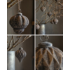 Kerstballen Sober Stoer Sfeervol Hout - 8 Soorten