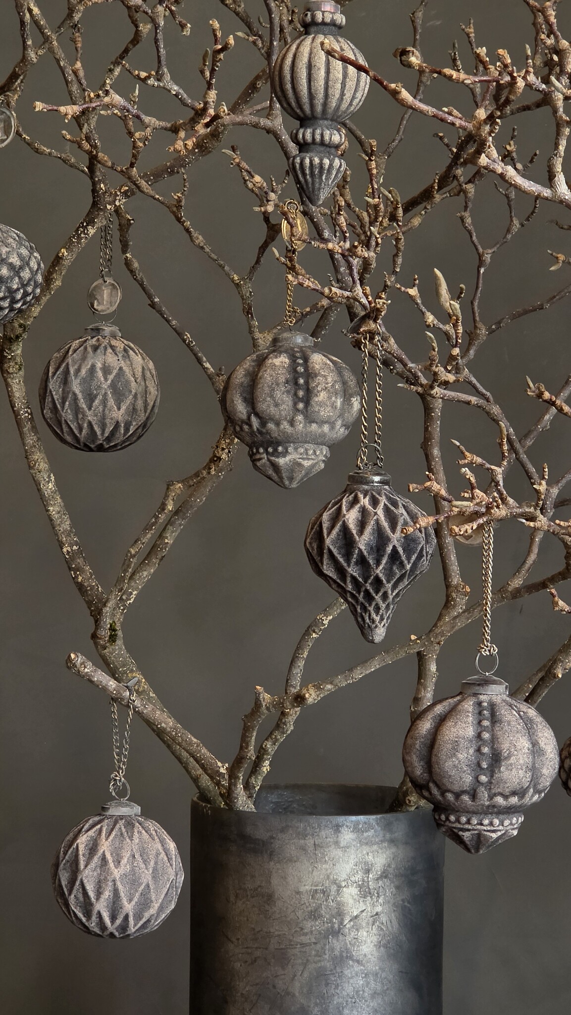 Rene Houtman Kerstballen Sober Stoer Sfeervol Hout - 8 Soorten