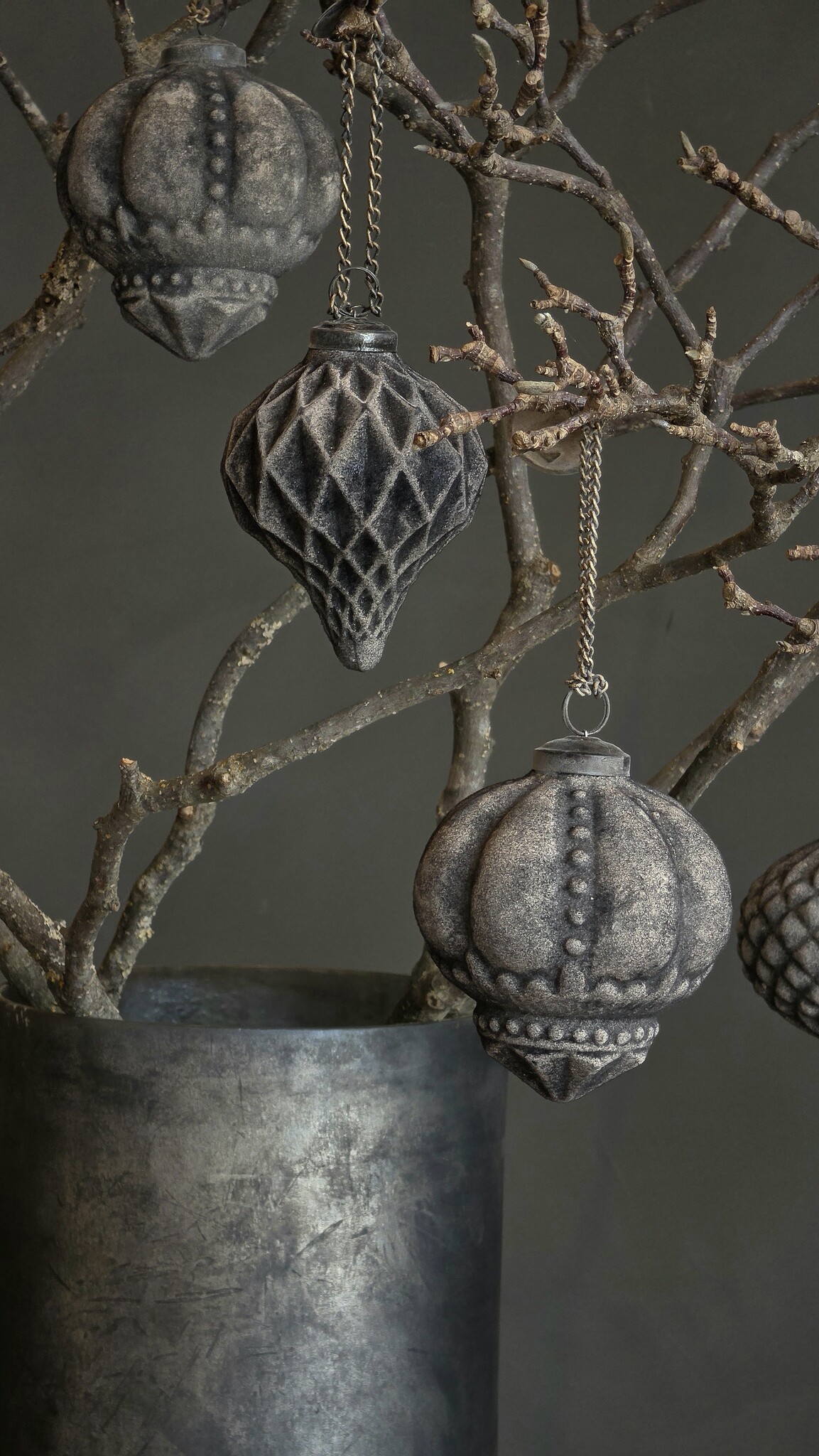 Rene Houtman Kerstballen Sober Stoer Sfeervol Hout - 8 Soorten