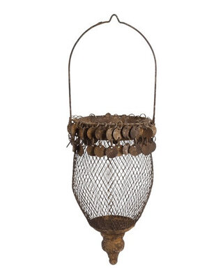 Rene Houtman Kandelaar Amira | Roest | H42 x D14 cm