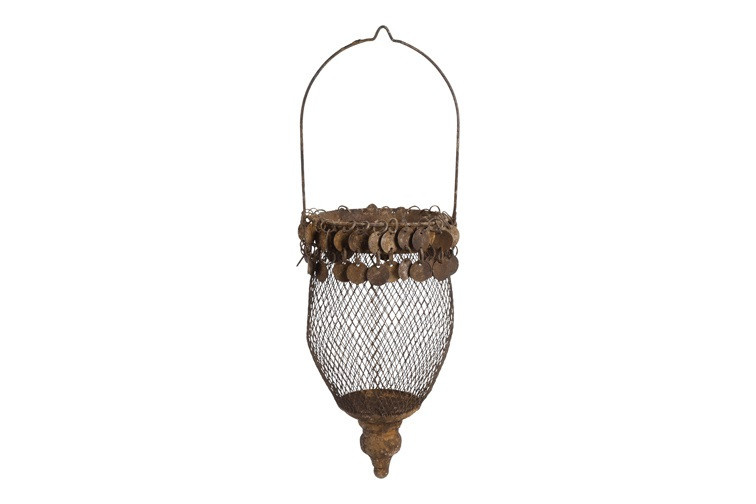 Rene Houtman Kandelaar Amira | Roest | H42 x D14 cm