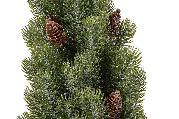 Rene Houtman Kerstboom Sneeuw Abia Glauca Groen-14x14x51CM