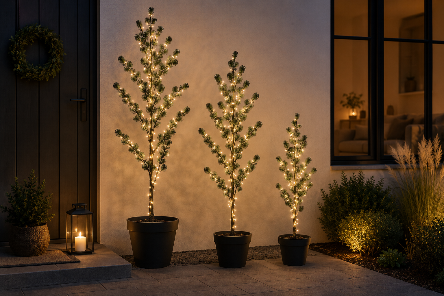 Rene Houtman Kerstboom Pina LED Kunst Groen