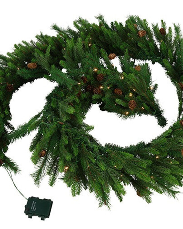 Rene Houtman LED Guirlande Abia S Groen-180x35x5CM