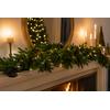 LED Guirlande Abia S Groen-180x35x5CM