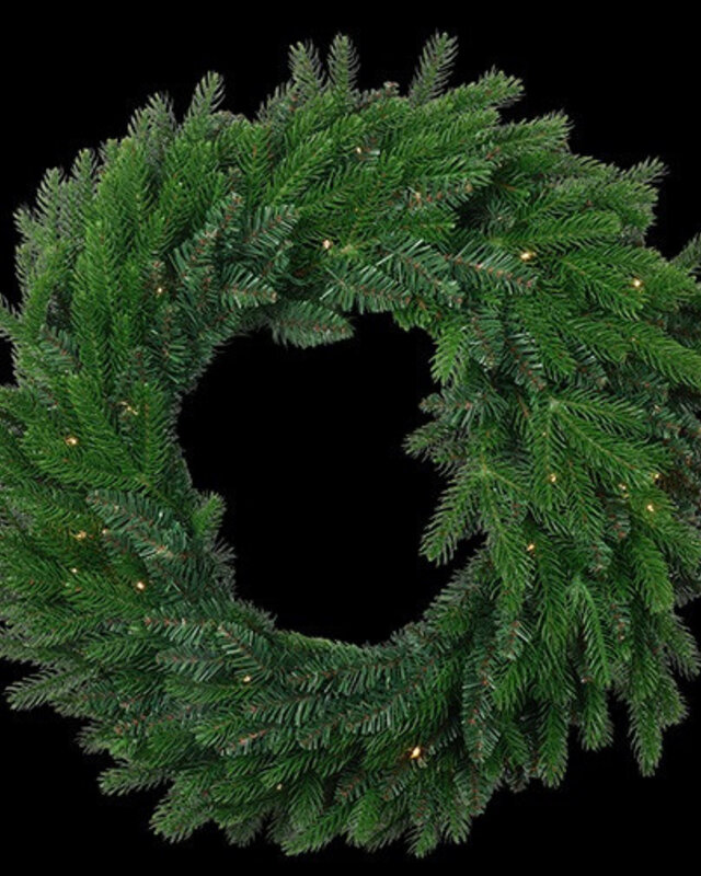 Rene Houtman Krans LED Abia M groen-75x75x5CM