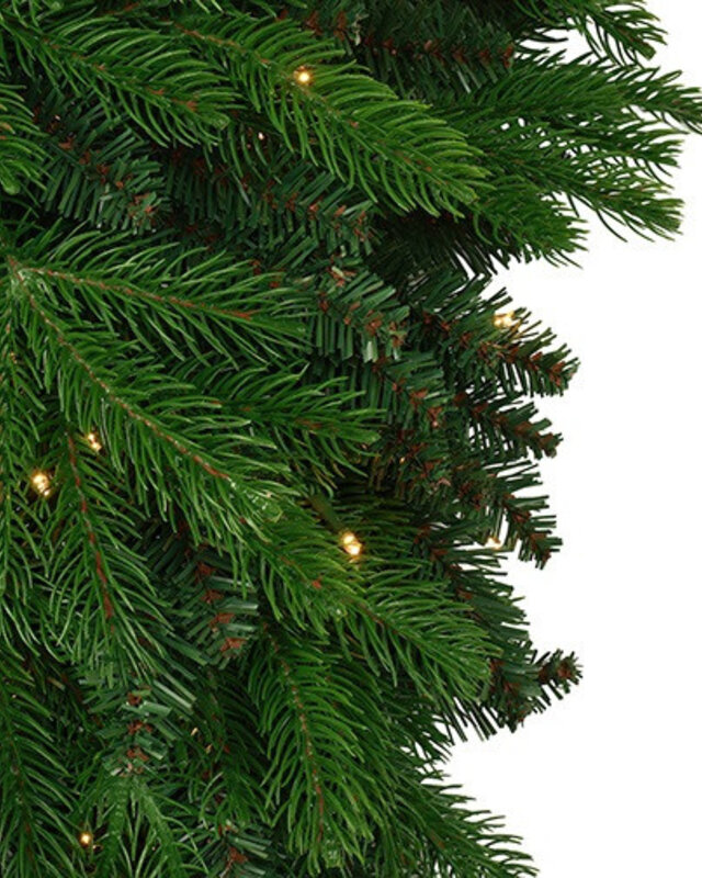 Rene Houtman Krans LED Abia S Groen-60x60x5CM
