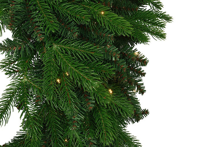 Rene Houtman Krans LED Abia S Groen-60x60x5CM