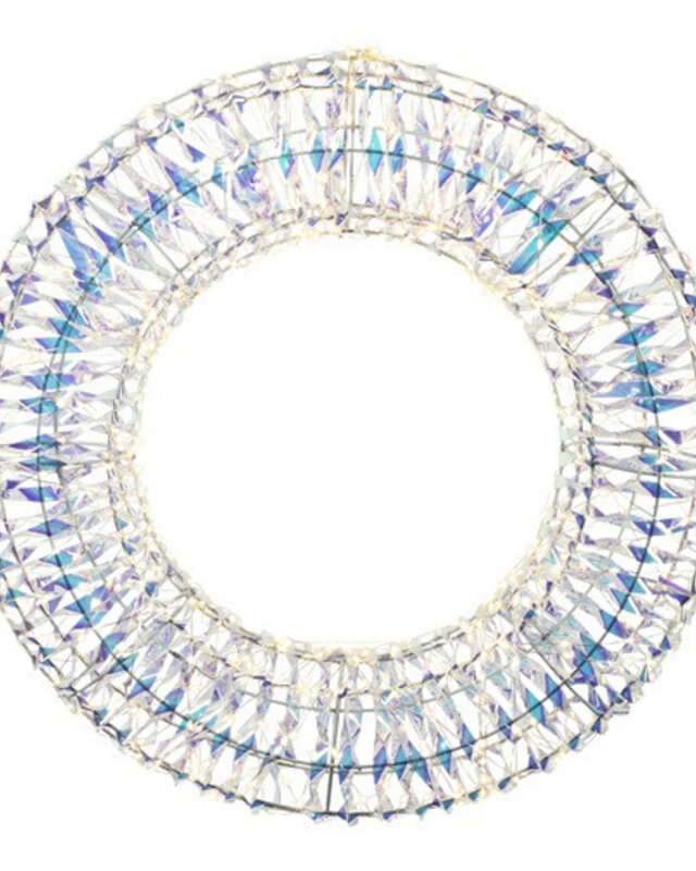 Rene Houtman Krans Magie LED Iriserend Helder - 90 & 70 CM Rond