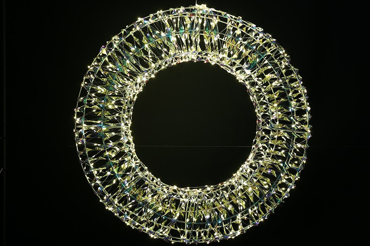 Rene Houtman Krans Magie LED Iriserend Helder - 90 & 70 CM Rond