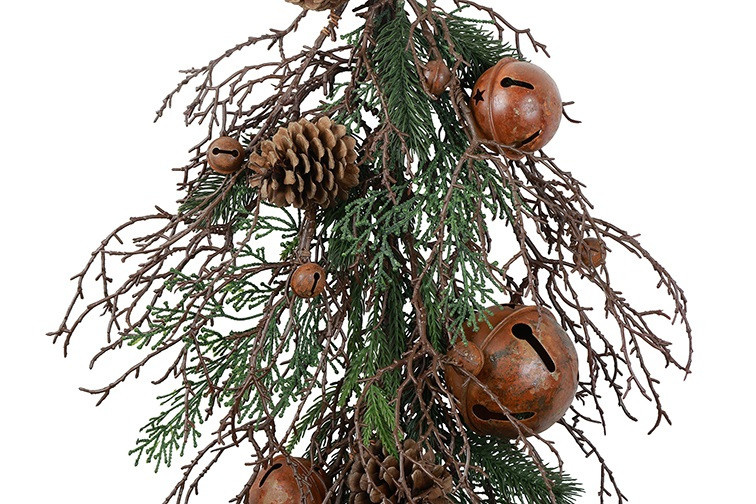 Rene Houtman Festoen Bel Betula Picea Groen - 9x35x70CM
