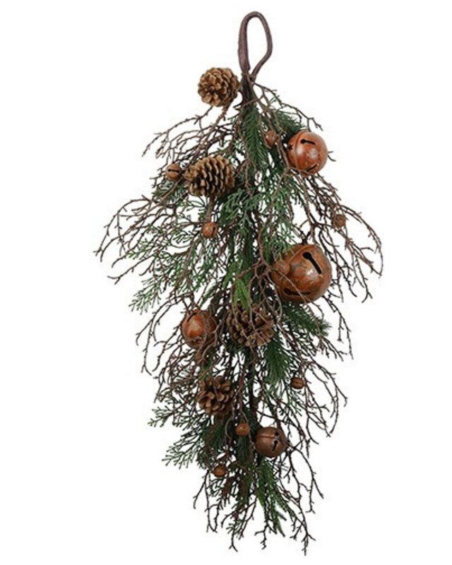 Rene Houtman Festoen Bel Betula Picea Groen - 9x35x70CM