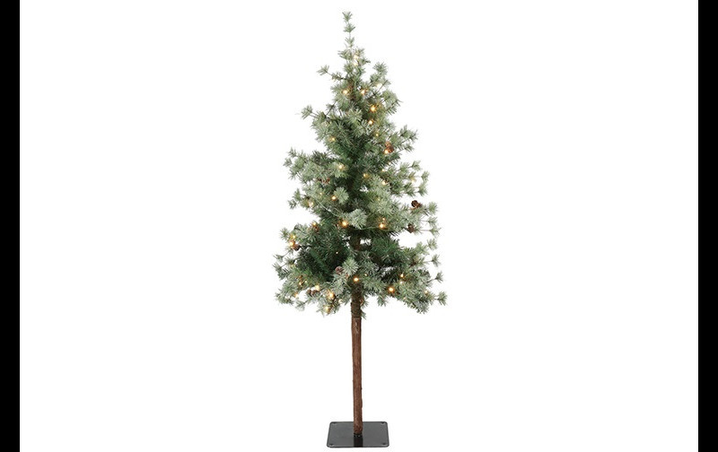 Rene Houtman LED Kerstboom Op Stam Abia Concolor Groen/Sneeuw - 3 Maten