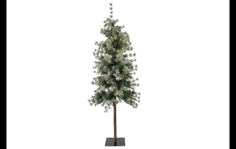 Rene Houtman LED Kerstboom Op Stam Abia Concolor Groen/Sneeuw - 3 Maten