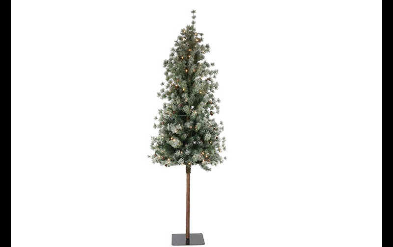 Rene Houtman LED Kerstboom Op Stam Abia Concolor Groen/Sneeuw - 3 Maten