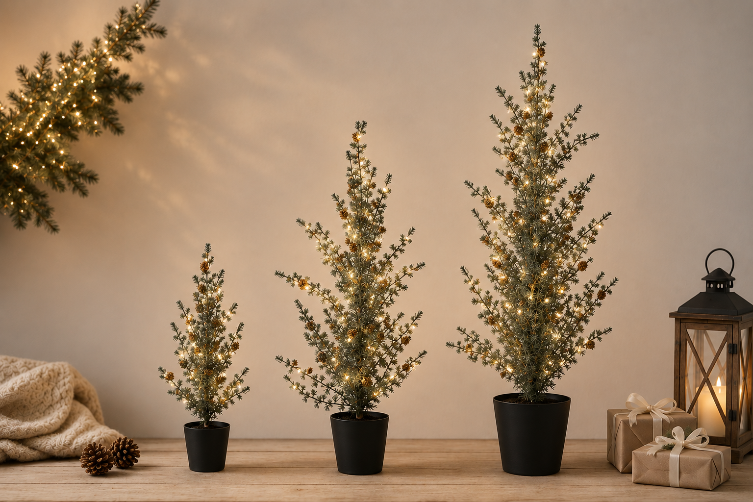 Rene Houtman LED Kerstboom Ceder Groen - 3 Maten