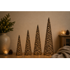 LED Kerstboom Kegel Vero Bruin - 4 Maten