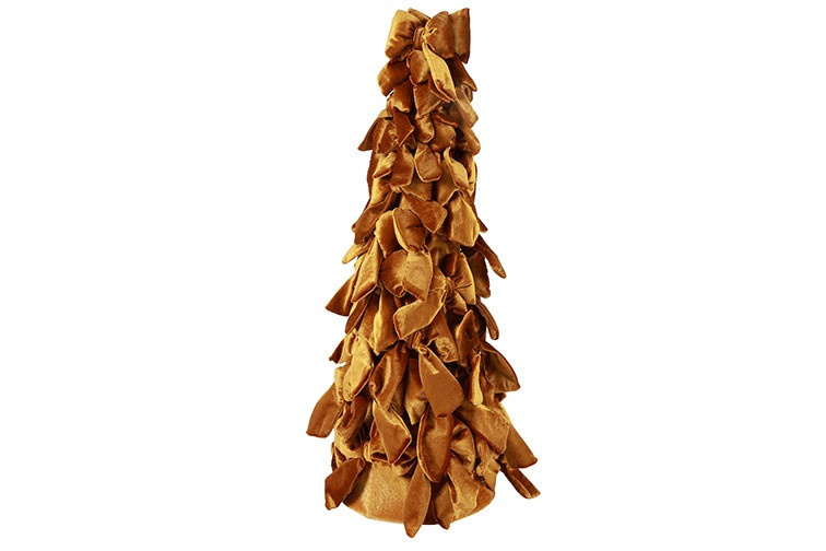 Rene Houtman Strik Kerstboom.bruin-60x20,5x60CM