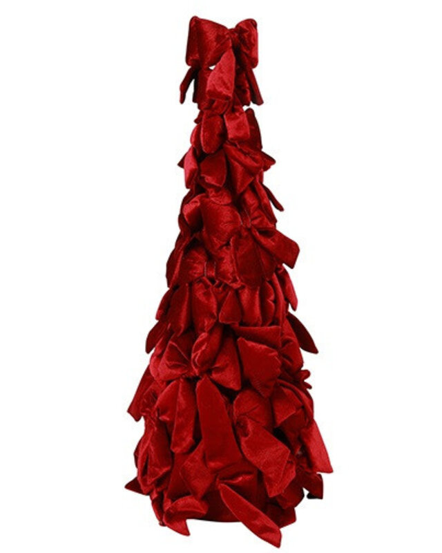 Rene Houtman Strik Kerstboom Bordeaux-60x20,5x60CM