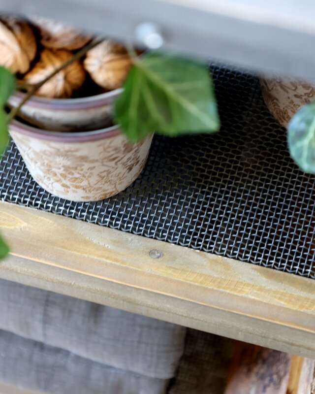 Rene Houtman Keukeneiland Woods Op Wielen Met Zinken Blad & Schappen - L120xB59.5xH90 Cm