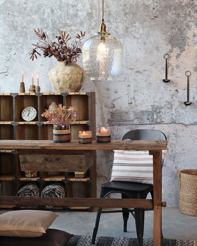 Rene Houtman Sidetable Woods Wandtafel Grimaud-tafel Met Lade - B152 x D36 x H85 Cm