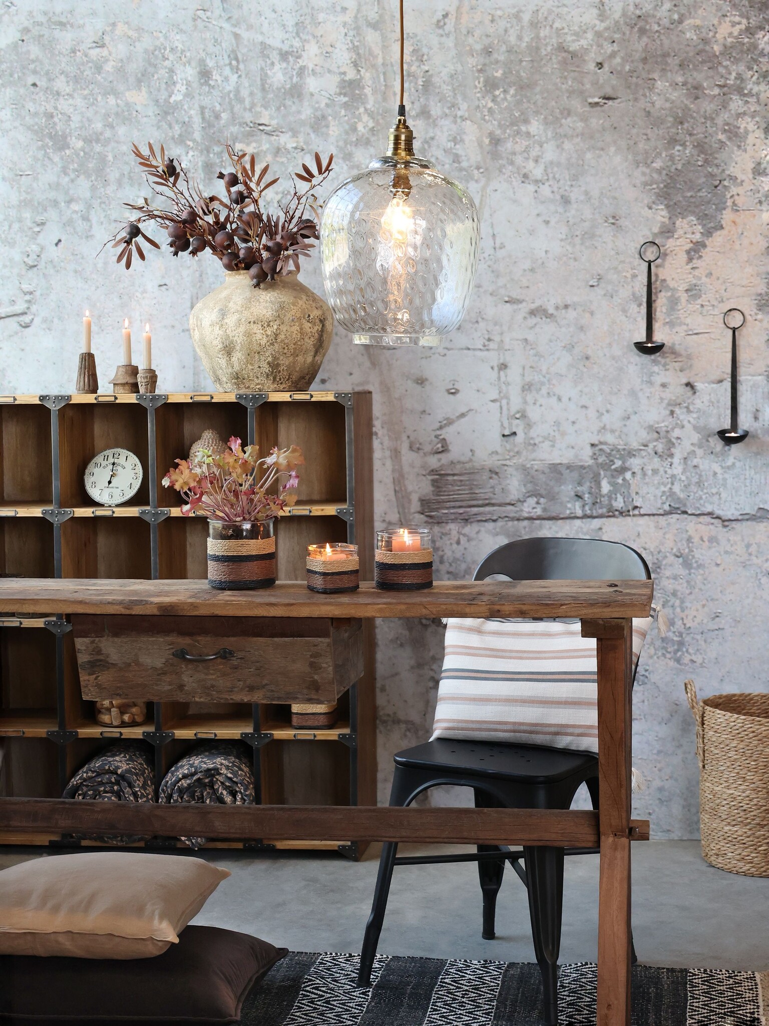 Rene Houtman Sidetable Woods Wandtafel Grimaud-tafel Met Lade - B152 x D36 x H85 Cm
