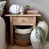 Nachtkastje Sidetable 1 Lade Hout - B70 x D38 x H64 Cm