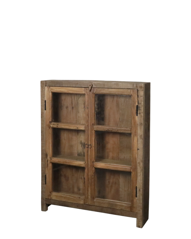 Rene Houtman Wandkastje Woods Hout 2-Deurs H105 x B85 x D18 Cm