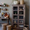 Grimaud-Vitrinekast Woods H185 x B100 x D40 Cm