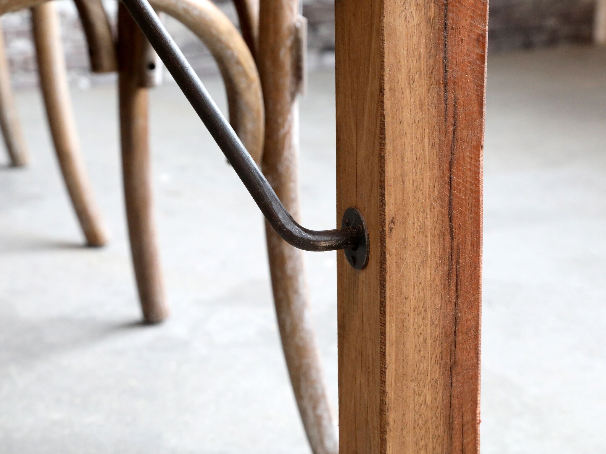 Rene Houtman Marktafel Oud Hout (elke uniek) - L200 x B100 x H78 Cm