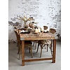 Marktafel Oud Hout (elke uniek) - L200 x B100 x H78 Cm
