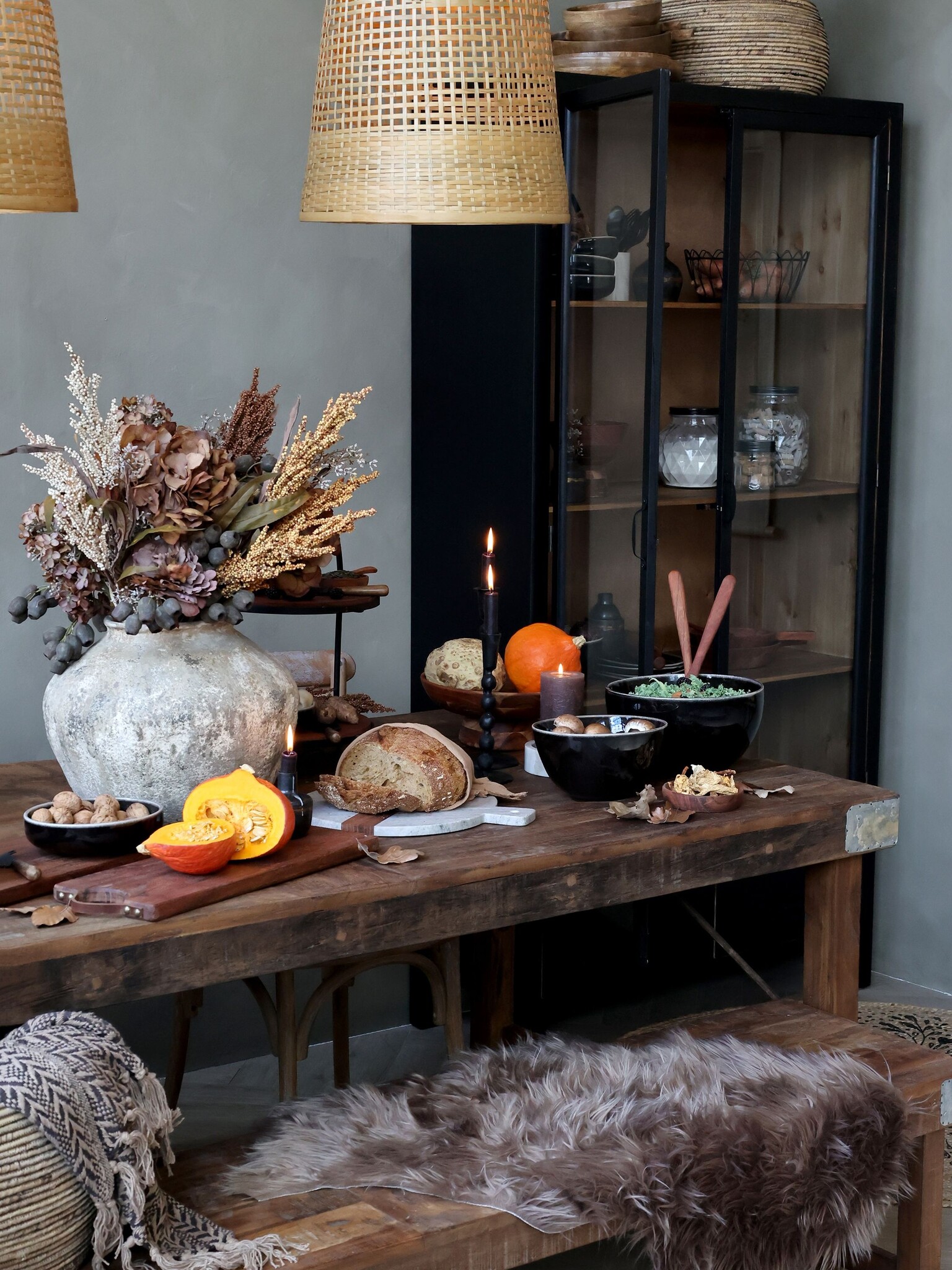 Rene Houtman Marktafel Oud Hout (elke uniek) - L200 x B100 x H78 Cm