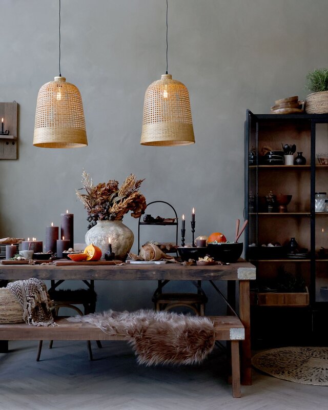 Rene Houtman Marktafel Oud Hout (elke uniek) - L200 x B100 x H78 Cm