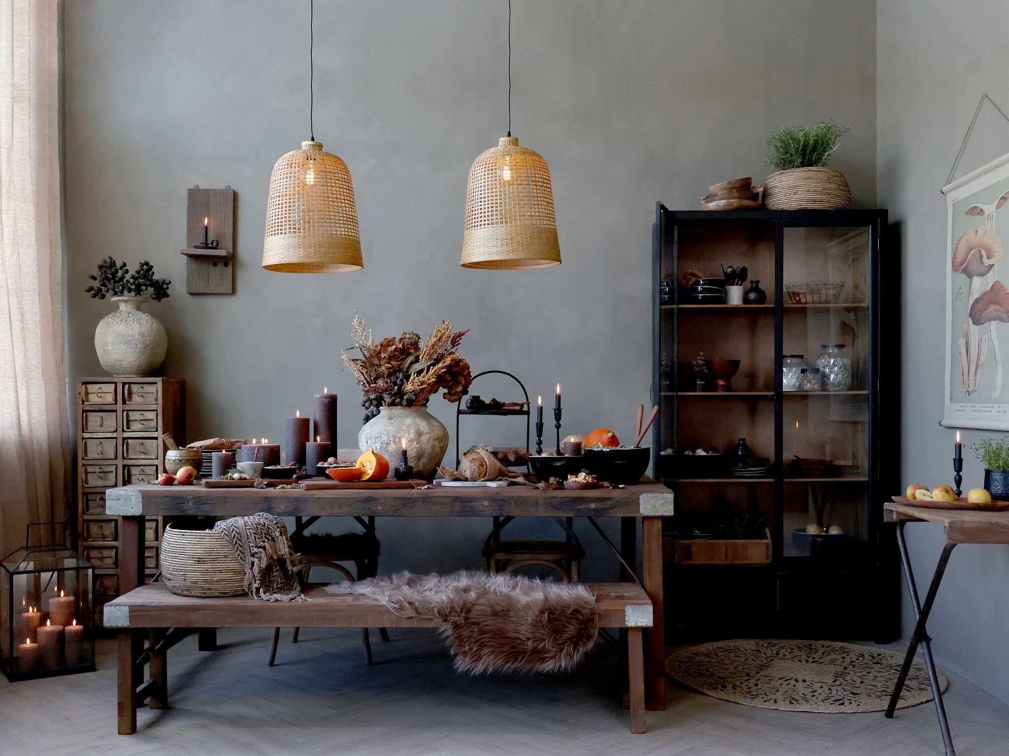 Rene Houtman Marktafel Oud Hout (elke uniek) - L200 x B100 x H78 Cm