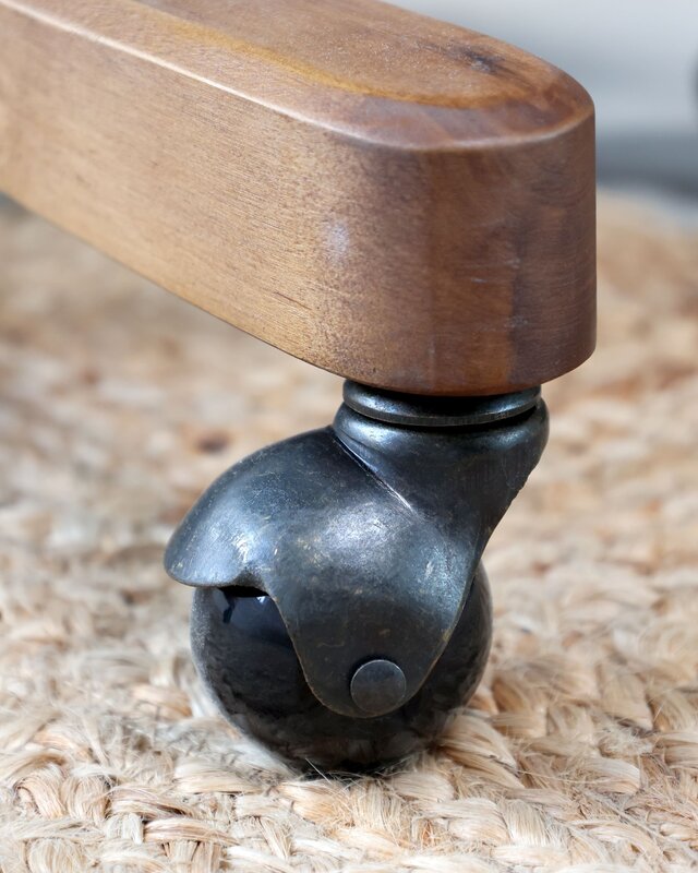 Rene Houtman Bureaustoel Frans Wieltjes Hout Met Vlechtwerk - H92 x B62 x D62 Cm