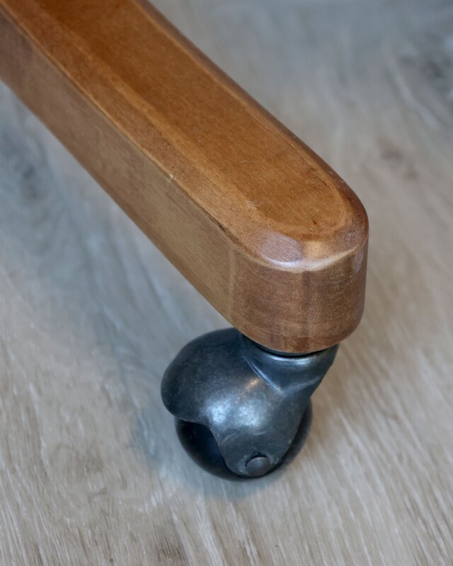 Rene Houtman Bureaustoel Frans Wieltjes Met Zitting En Vlechtwerk - H88 x B60 x D60 Cm