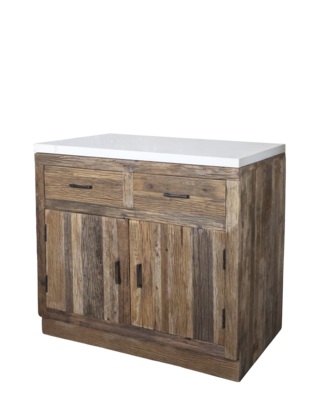 Rene Houtman Keukenmodule 4 - Woods - 2 Lades 2 Deurs - H97 x B95 x D60 Cm