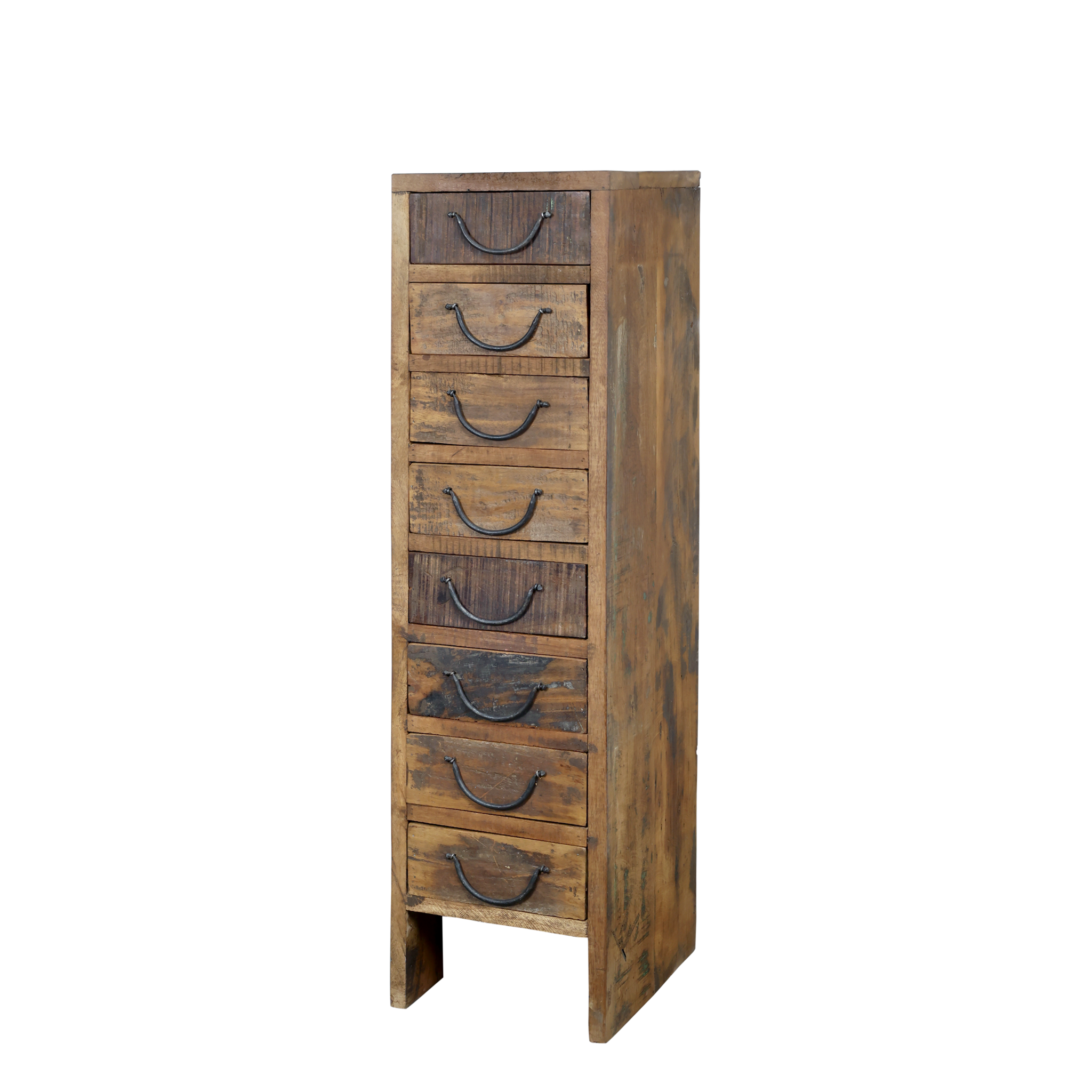 Rene Houtman Ladenkast Woods 8 Lades - H95 x B30 x D25 CM